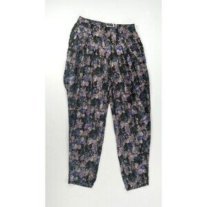 Urban Outfitters Kimchi Blue Lightweight Boho Floral Pants Womens Size 2